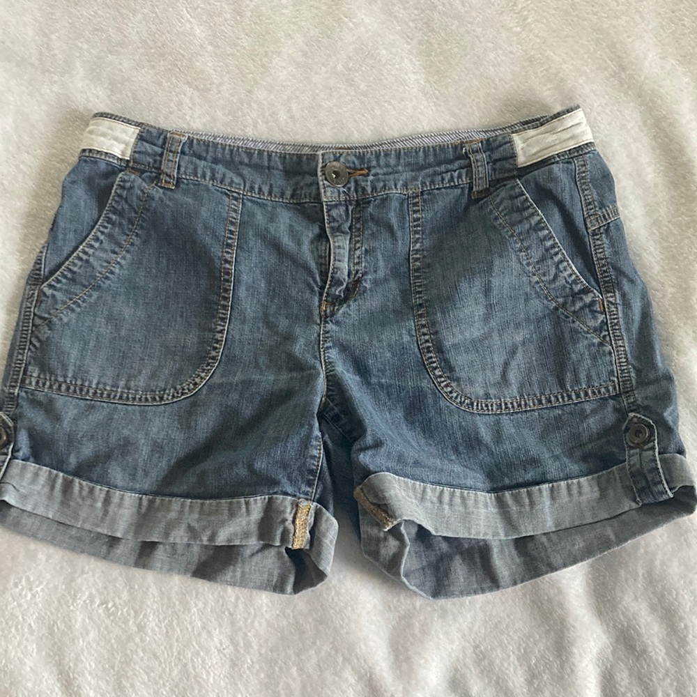 90s Tommy Hilfiger Jean Shorts - Picture 1 of 8